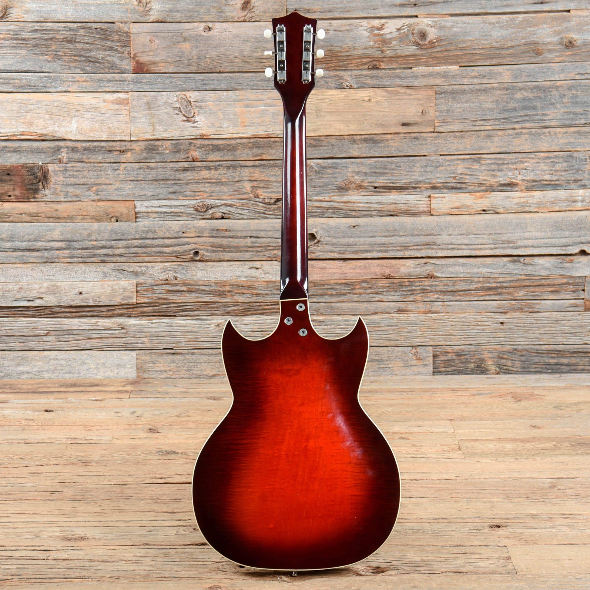 Custom Kraft Red Devil Red Burst 1960s Electric Guitars / Hollow Body