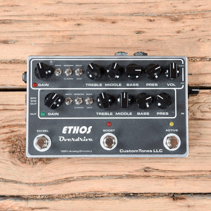 Custom Tones Ethos Overdrive Effects and Pedals / Overdrive and Boost