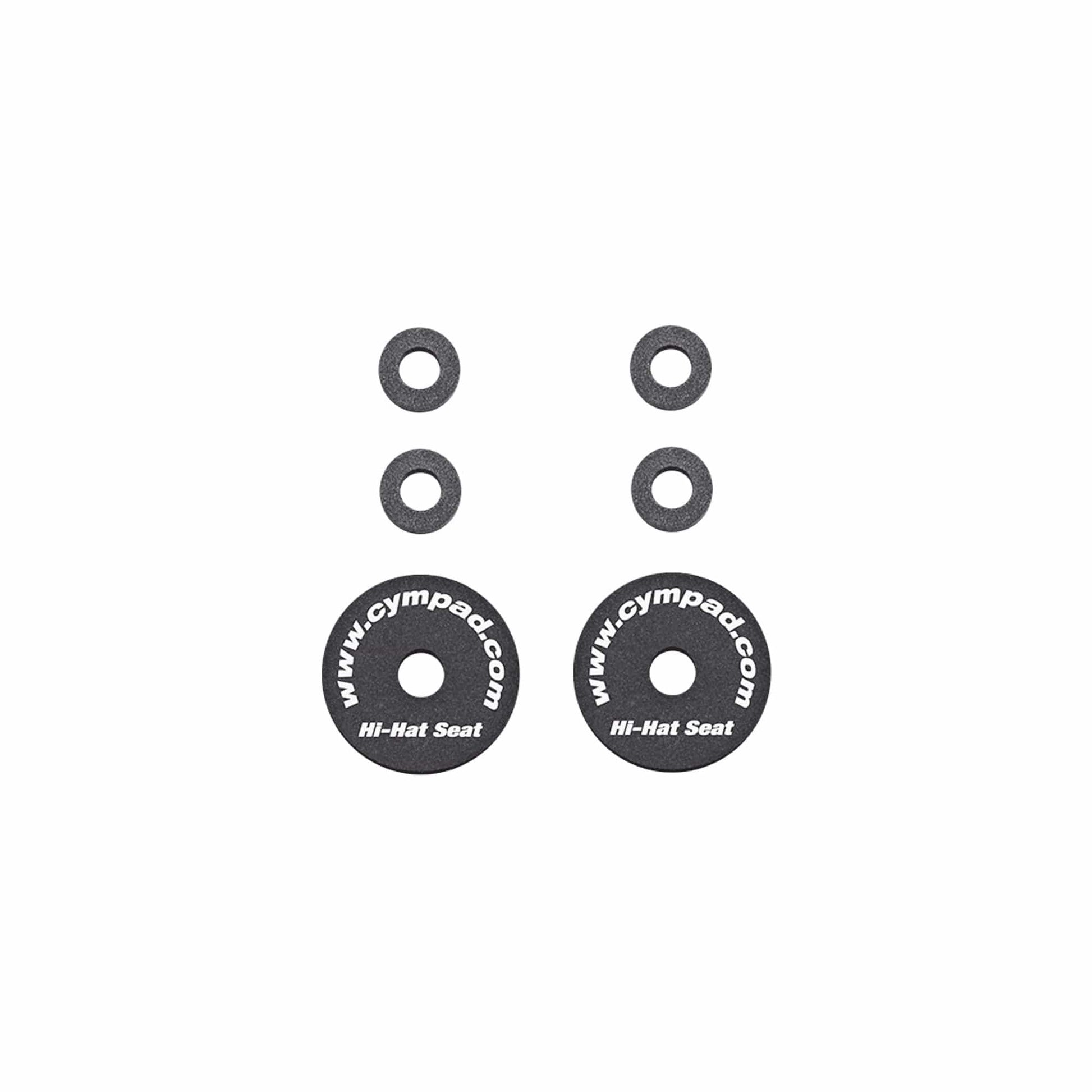 Cympad Optimizer 3-Piece Hi-Hat Felt Set (2 Pack Bundle) Drums and Percussion / Parts and Accessories / Drum Parts