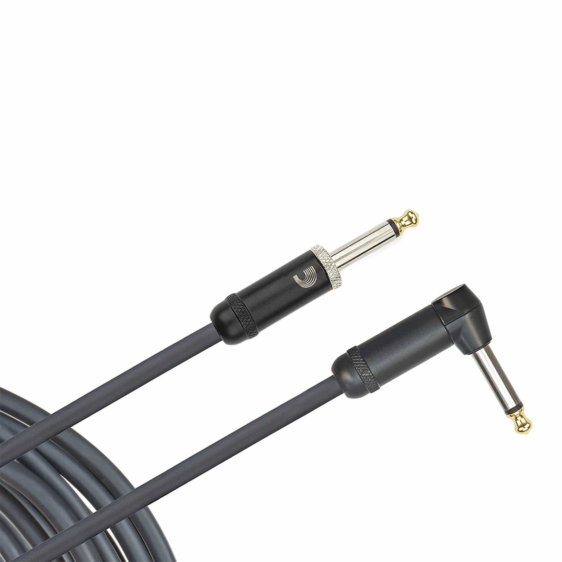 D'Addario American Stage Instrument Cable Right-Angle/Straight 10' Accessories / Cables