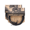 D'Addario Classic Instrument Cable 10' Angle-Straight 2 Pack Bundle Accessories / Cables