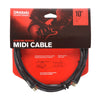 D'Addario Custom MIDI Cable 10' Accessories / Cables