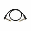 D'Addario Flat Patch Cable 1' Right Angle Accessories / Cables