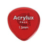 D'Addario Acrylux Reso Mandolin Pick 1.5mm 2 Pack (6) Bundle Accessories / Picks