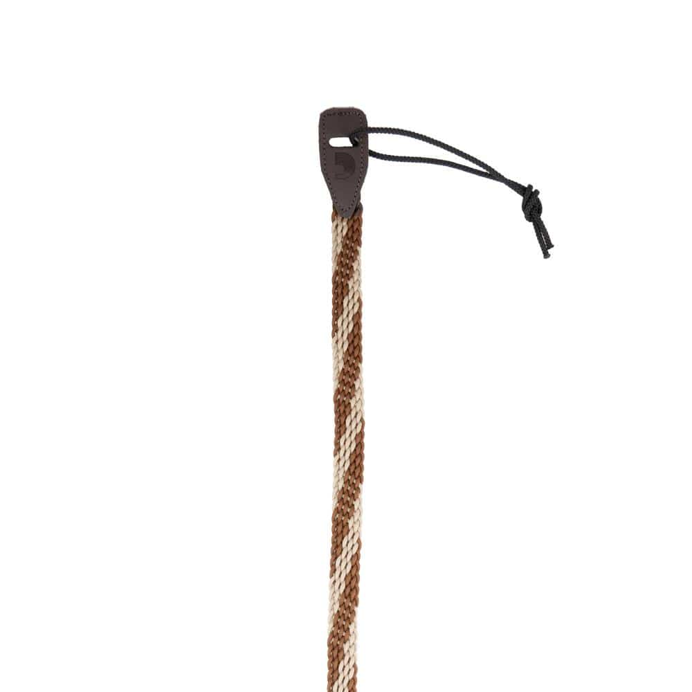 D'Addario 1" Braided Mandolin Strap Brown/Cream Accessories / Straps