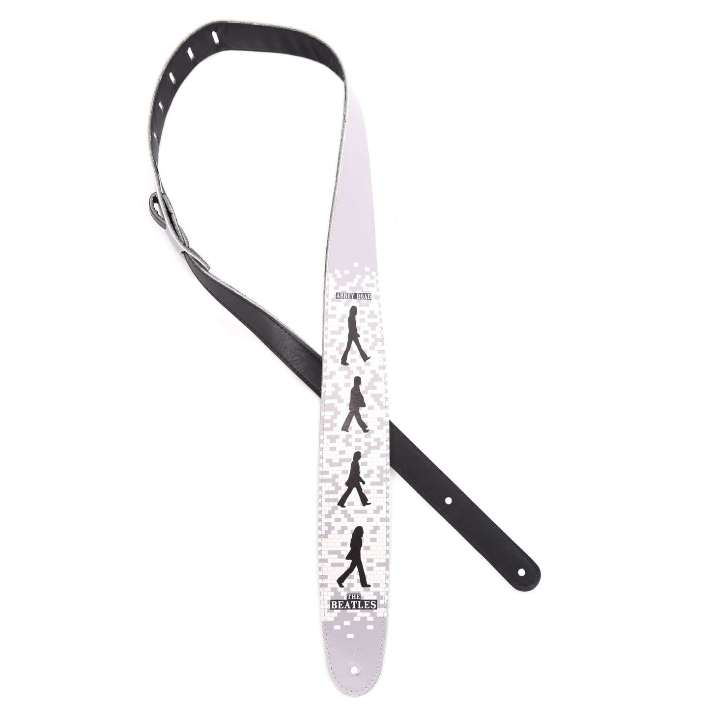 D'Addario 2.5" Vegan Beatles Abbey Road 50th Anniversary Guitar Strap Accessories / Straps