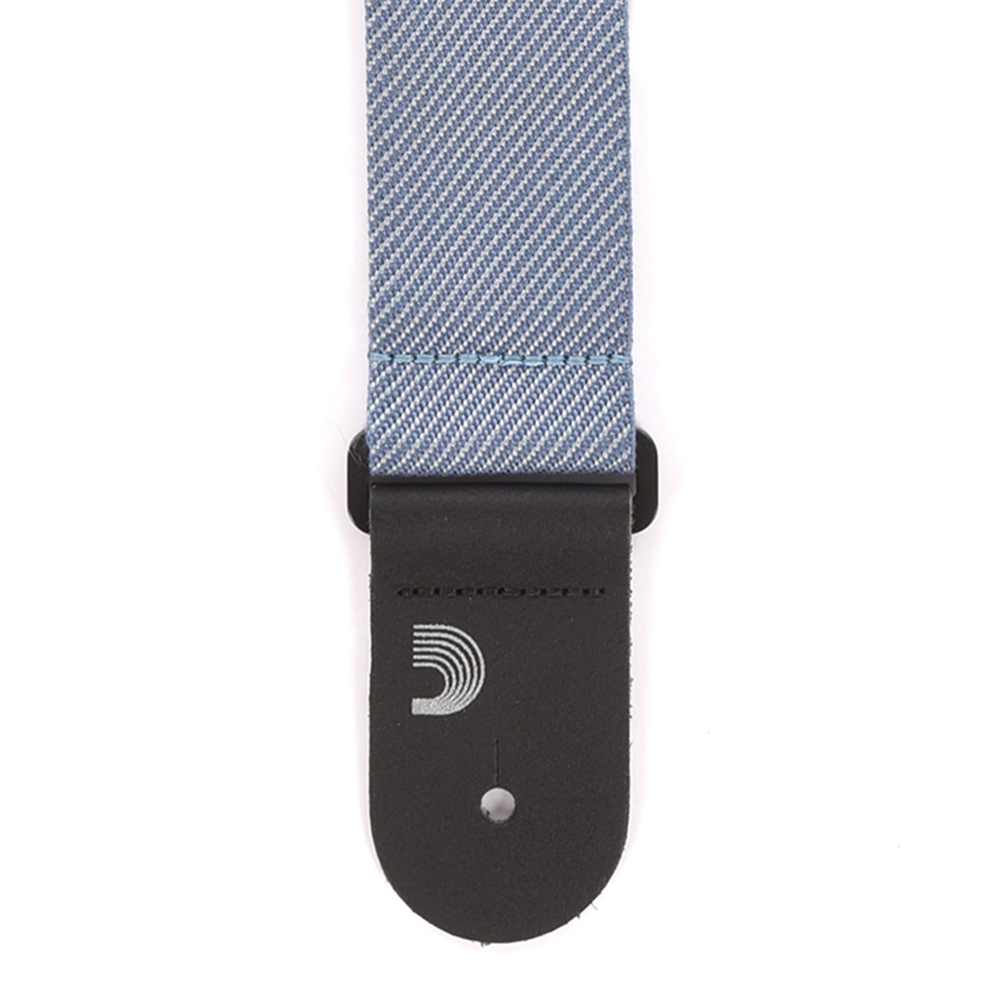 D'Addario Classic Tweed Guitar Strap Blue Accessories / Straps
