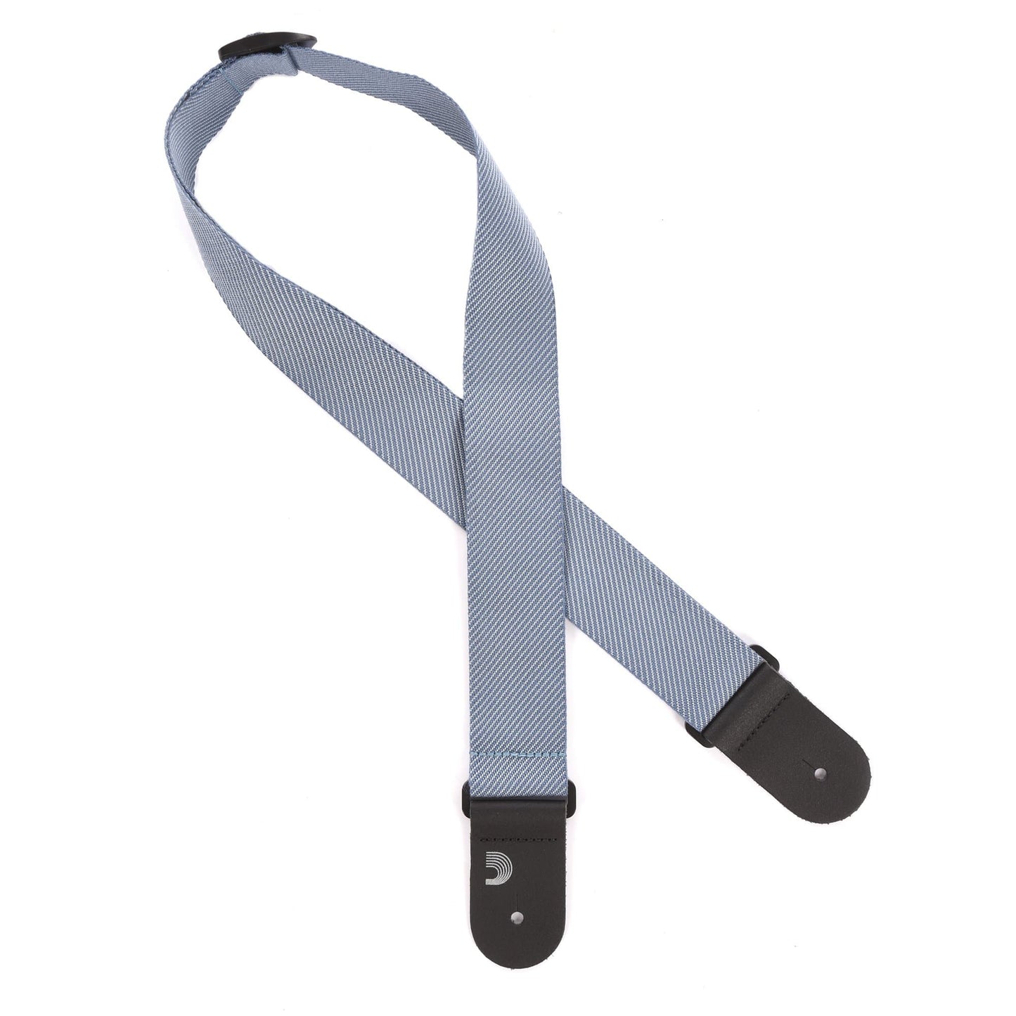 D'Addario Classic Tweed Guitar Strap Blue Accessories / Straps