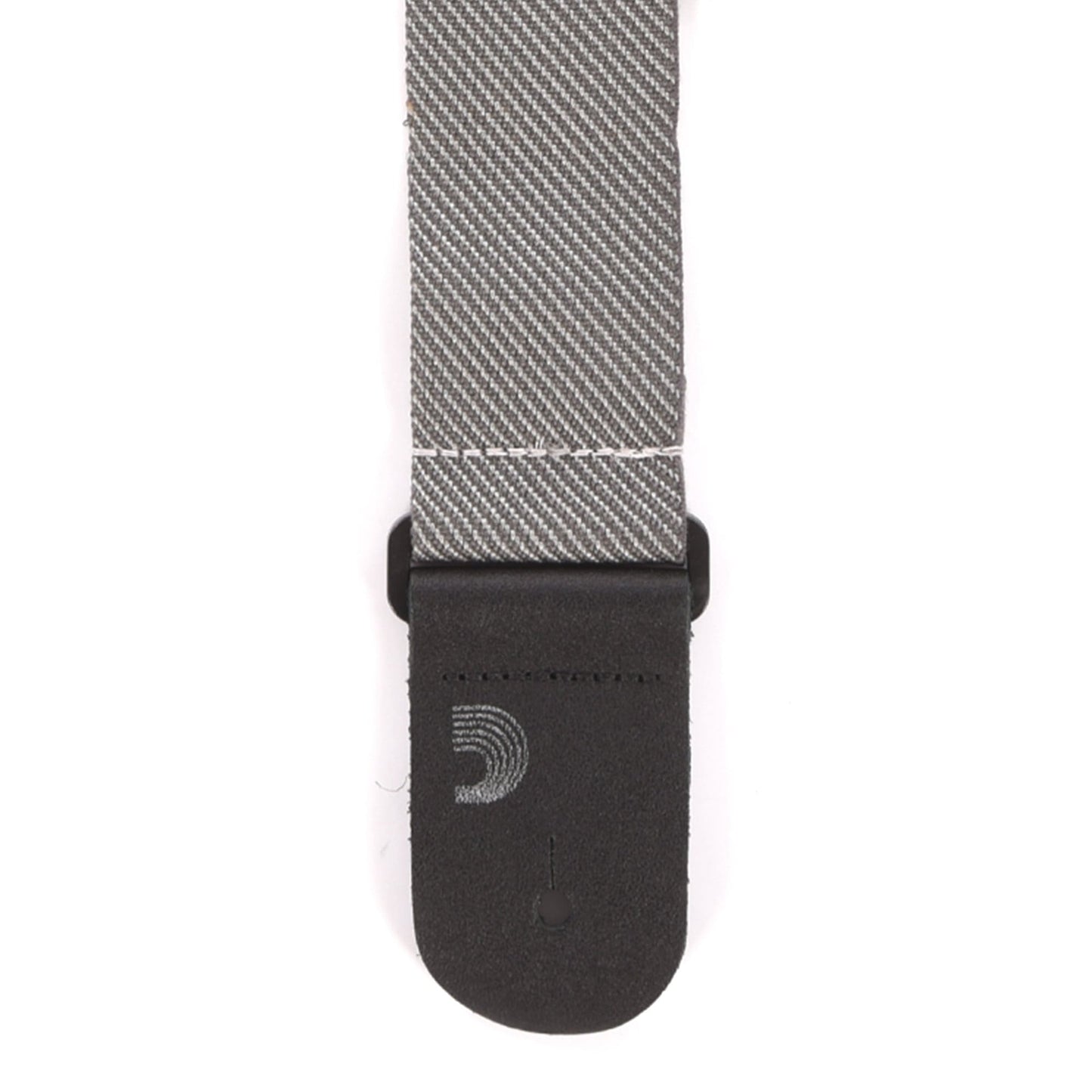 D'Addario Classic Tweed Guitar Strap Grey Accessories / Straps