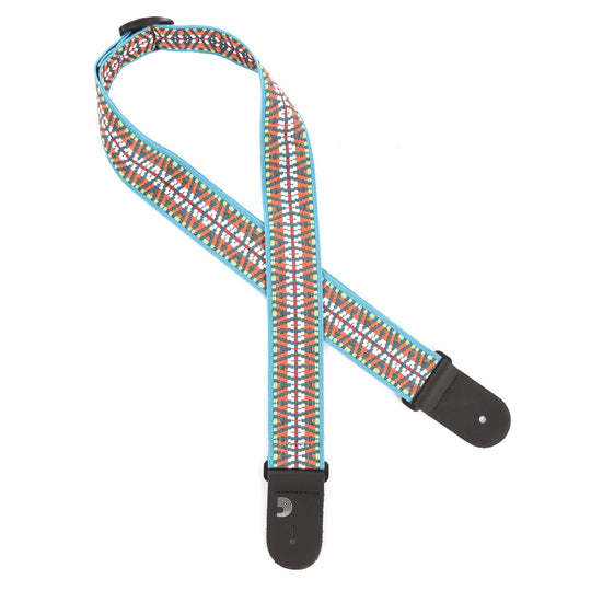 D'Addario Sunset Hootenanny Woven Guitar Strap Accessories / Straps