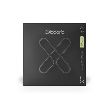 D'Addario XT Stainless Steel Banjo Strings Custom Medium Light 10-20 Accessories / Strings / Banjo Strings