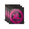 D'Addario ECB81 Chromes Flat Wound 45-100 Long Scale 3 Pack Bundle Accessories / Strings / Bass Strings