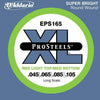 D'Addario ProSteels EPS165 Light Top-Medium Bottom Long Scale Bass Strings 45-105 Accessories / Strings / Bass Strings