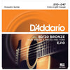 D'Addario EJ10 Acoustic 80/20 Bronze Extra Light 10-47 Accessories / Strings / Guitar Strings