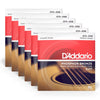 D'Addario EJ17 Acoustic Phosphor Bronze Medium 13-56 6 Pack Bundle Accessories / Strings / Guitar Strings