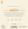 D'Addario EJ74-3D Mandolin Strings Phosphor Bronze 11-40 Medium 3-Pack Accessories / Strings / Guitar Strings