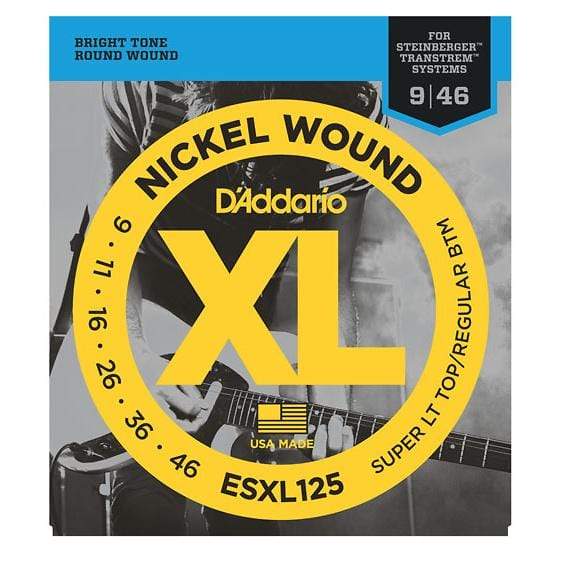 D'Addario ESXL125 Double Ball End Electric Guitar Strings Light Top/Regular Bottom 9-46 Accessories / Strings / Guitar Strings