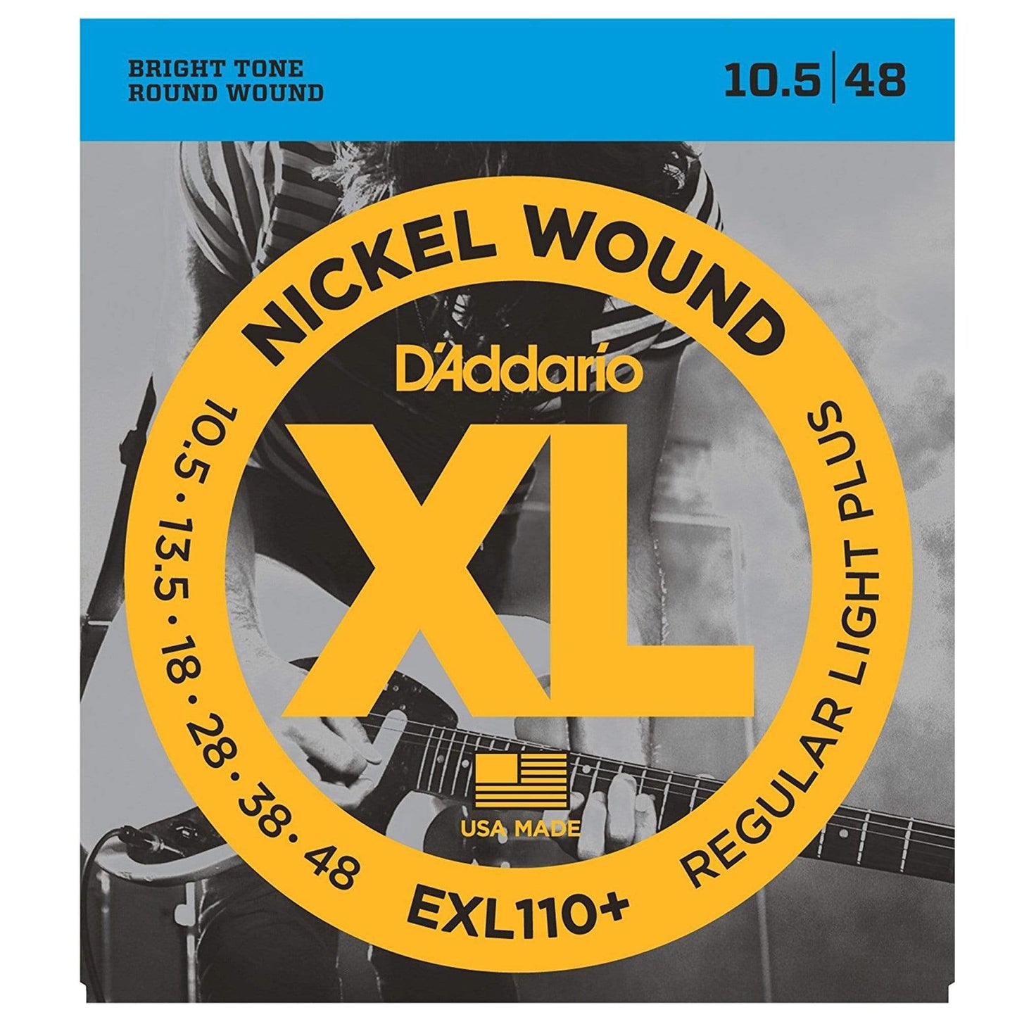 D'Addario EXL110+ Electric 10.5-48 (6 Pack Bundle) Accessories / Strings / Guitar Strings