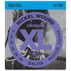 D'Addario EXL115 Electric 11-49 (3 Pack Bundle) Accessories / Strings / Guitar Strings
