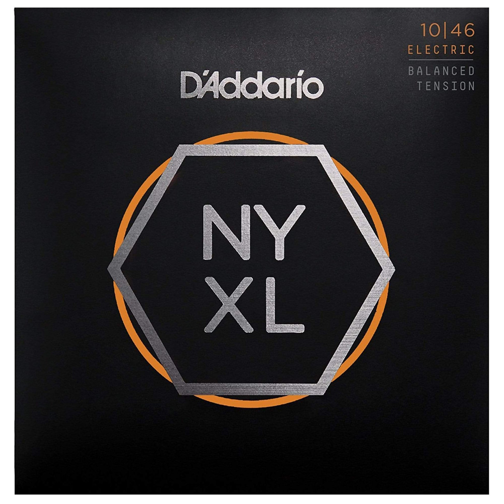 D'Addario NYXL Electric Guitar Strings Balanced Lite 10-46 (12 Pack Bundle) Accessories / Strings / Guitar Strings