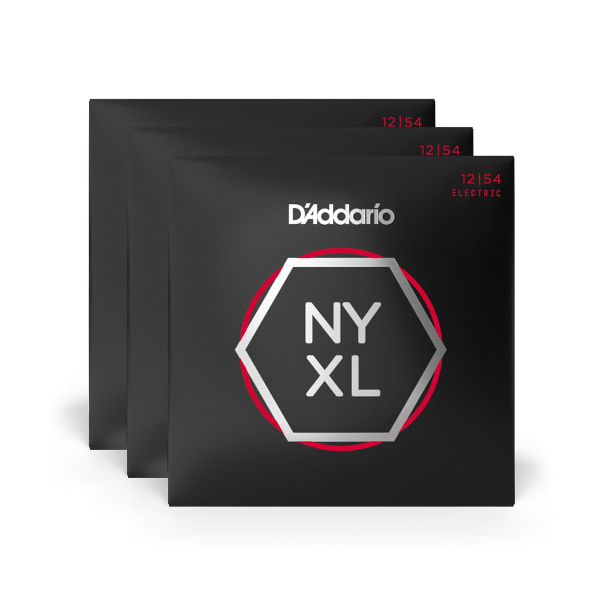 D'Addario NYXL Electric Guitar Strings Heavy 12-54 3 Pack Bundle Accessories / Strings / Guitar Strings