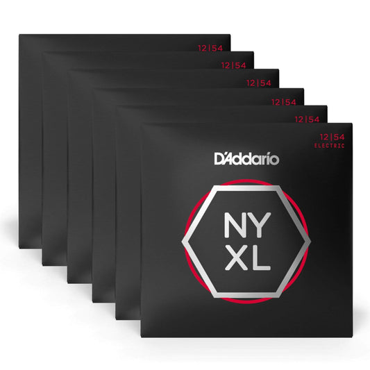 D'Addario NYXL Electric Guitar Strings Heavy 12-54 6 Pack Bundle Accessories / Strings / Guitar Strings