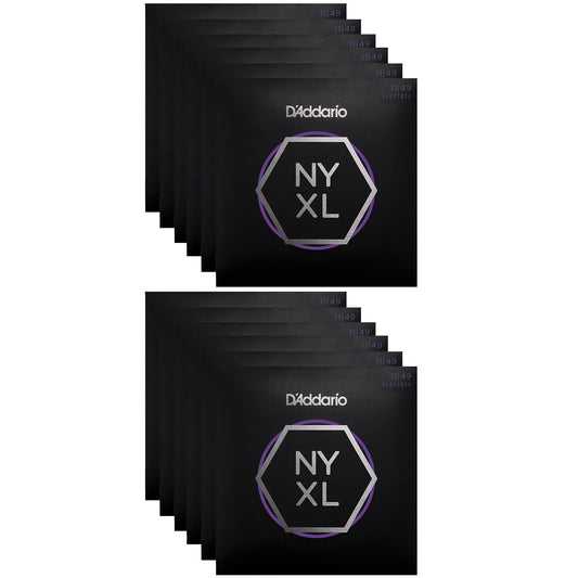 D'Addario NYXL Electric Guitar Strings Medium 11-49 (12 Pack Bundle) Accessories / Strings / Guitar Strings