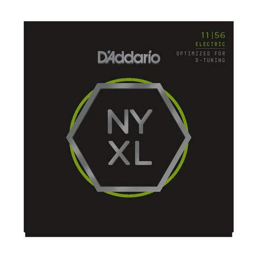 D'Addario NYXL Electric Guitar Strings Medium/Extra Heavy 11-56 Accessories / Strings / Guitar Strings