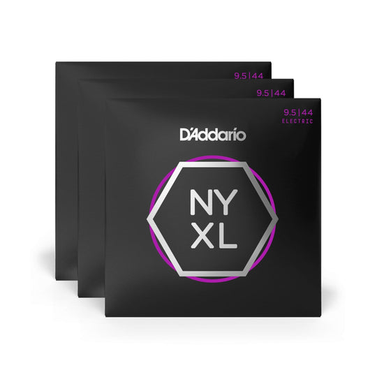 D'Addario NYXL Electric Guitar Strings Super Lite PL 9.5-44 3 Pack Bundle Accessories / Strings / Guitar Strings