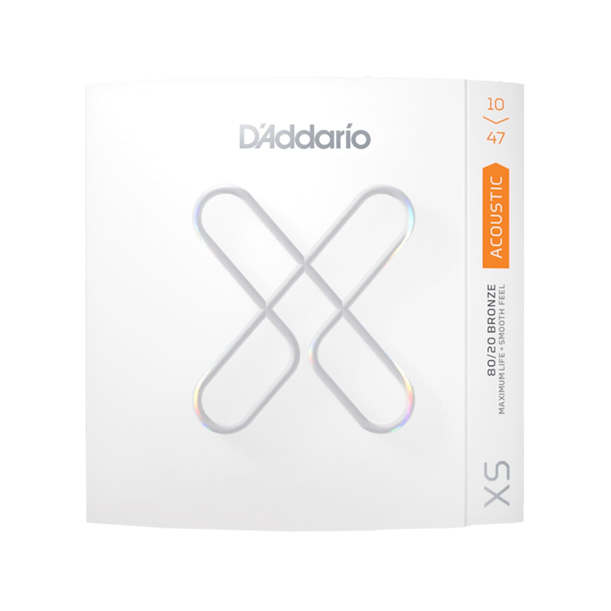 D'Addario XS Coated Acoustic 80/20 Bronze Extra Light 10-47 Accessories / Strings / Guitar Strings