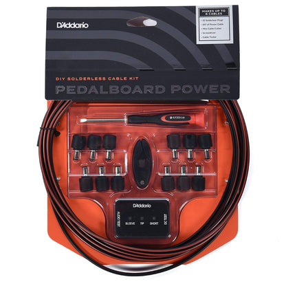 D'Addario DIY Solderless Pedalboard Power Cable Kit Accessories / Tools