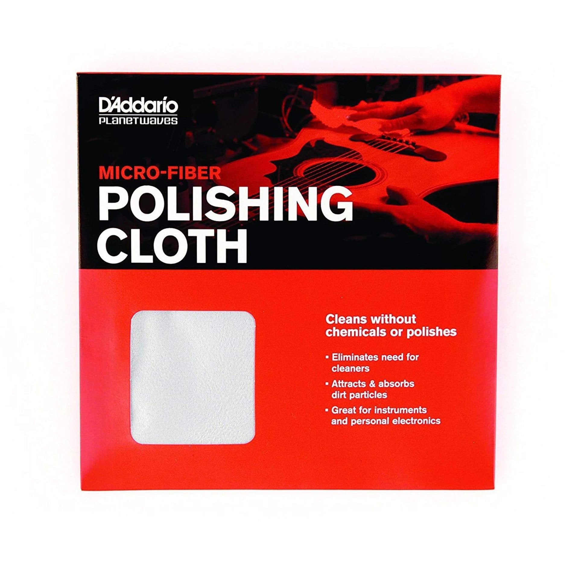 D'Addario Micro-Fiber Polish Cloth Accessories / Tools