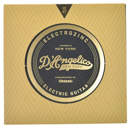D'Angelico Jazz 10's Electrozinc Electric Guitar Strings Accessories / Strings / Guitar Strings