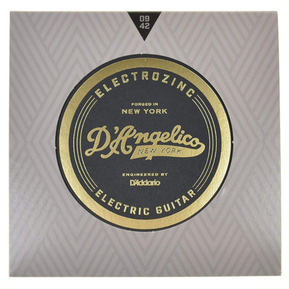 D'Angelico Rock 9's Electrozinc Electric Guitar Strings Accessories / Strings / Guitar Strings