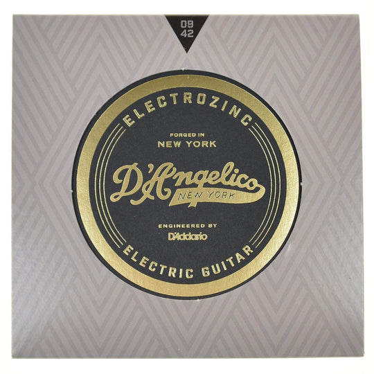 D'Angelico Rock 9's Electrozinc Electric Guitar Strings Accessories / Strings / Guitar Strings
