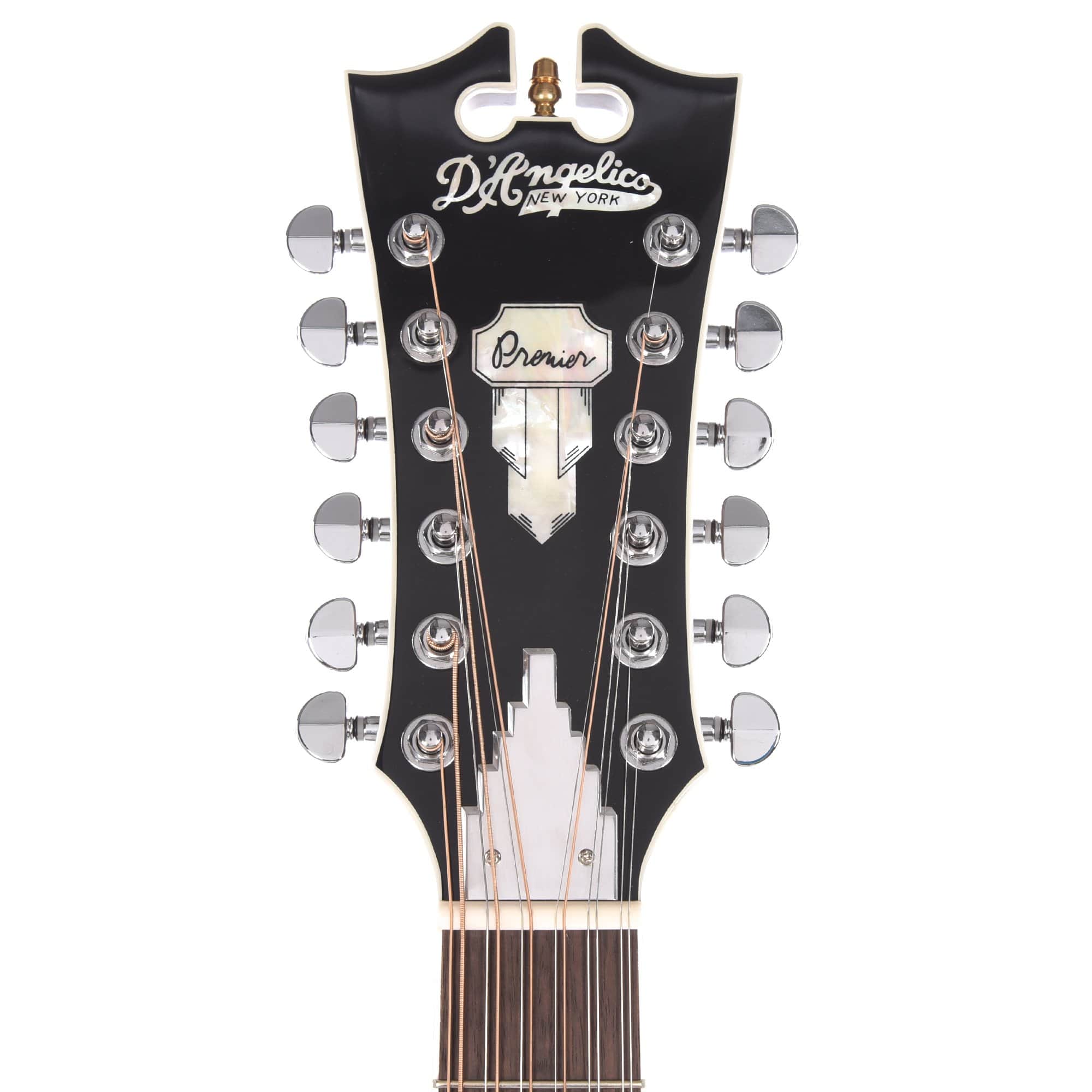 D'Angelico Premier Fulton Natural Acoustic Guitars / 12-String