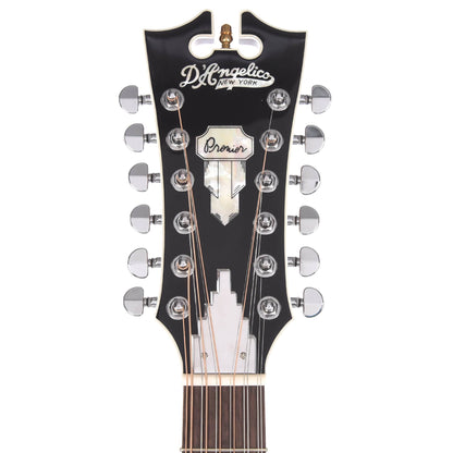 D'Angelico Premier Fulton Natural Acoustic Guitars / 12-String