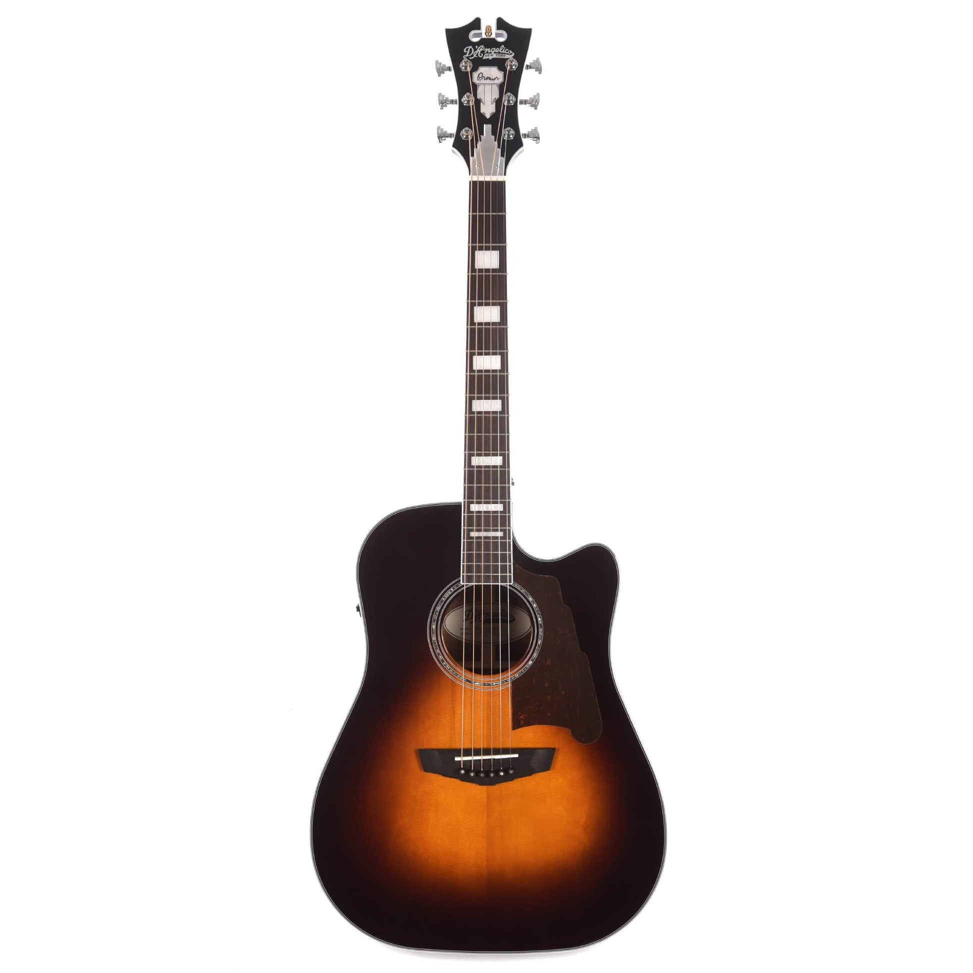 D'Angelico Premier Bowery Vintage Sunburst Acoustic Guitars / Dreadnought