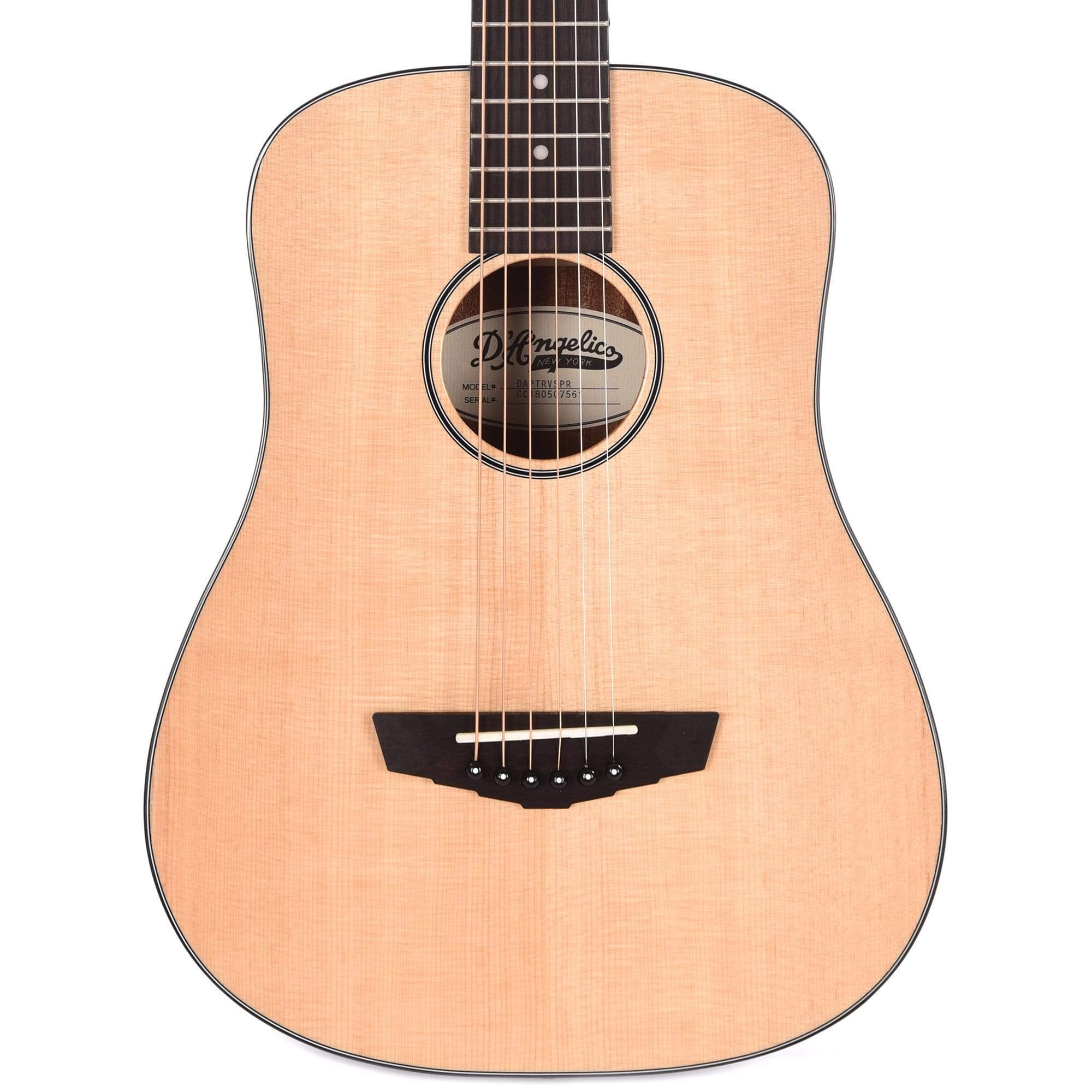 D'Angelico Premier Utica 3/4 Size Dreadnought Spruce Acoustic Guitar Acoustic Guitars / Dreadnought