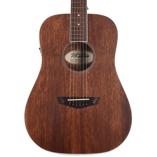 D'Angelico Premier Niagara Mini Dreadnought Mahogany Acoustic Guitar w/Preamp & Tuner Acoustic Guitars / Mini/Travel