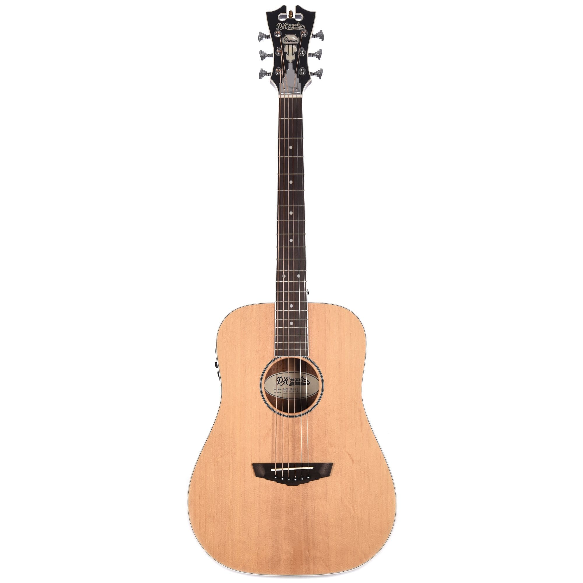 D'Angelico Premier Niagara Mini Dreadnought Spruce Top Acoustic Guitar w/Preamp & Tuner Acoustic Guitars / Mini/Travel