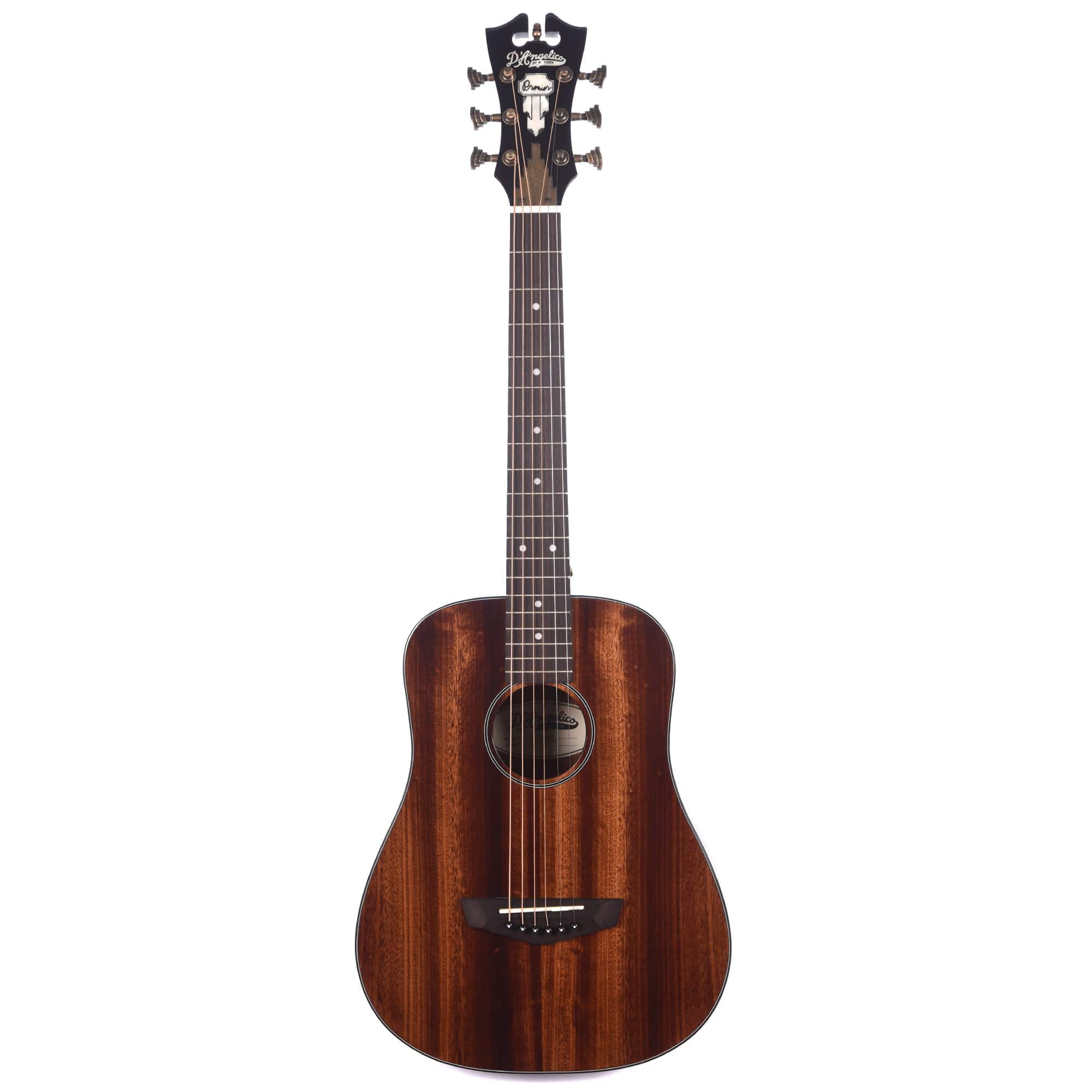 D'Angelico Premier Utica 3/4 Size Dreadnought Mahogany Acoustic Guitar Acoustic Guitars / Mini/Travel