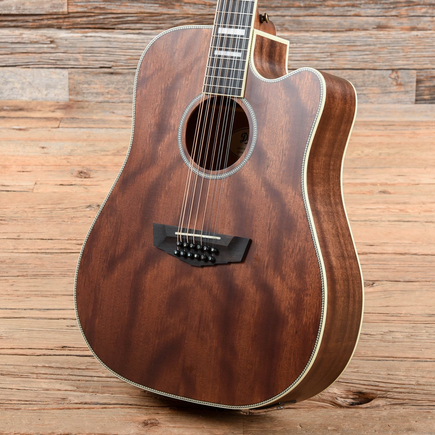 D'Angelico Premier Fulton 12-String Grand Auditorium Vintage Sunburst 2018 Acoustic Guitars / OM and Auditorium