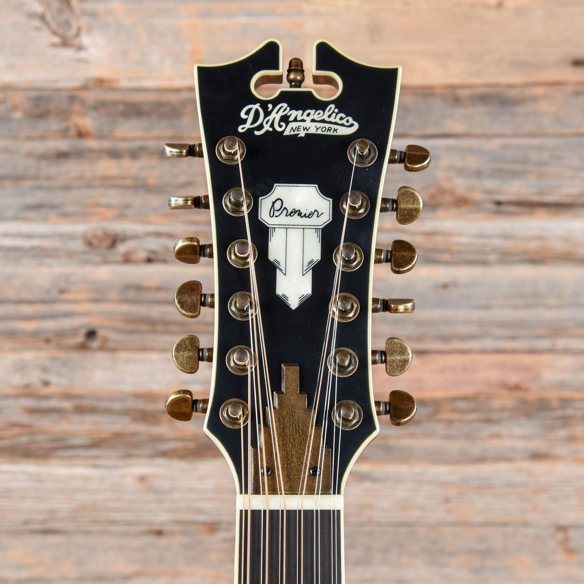D'Angelico Premier Fulton 12-String Grand Auditorium Vintage Sunburst 2018 Acoustic Guitars / OM and Auditorium