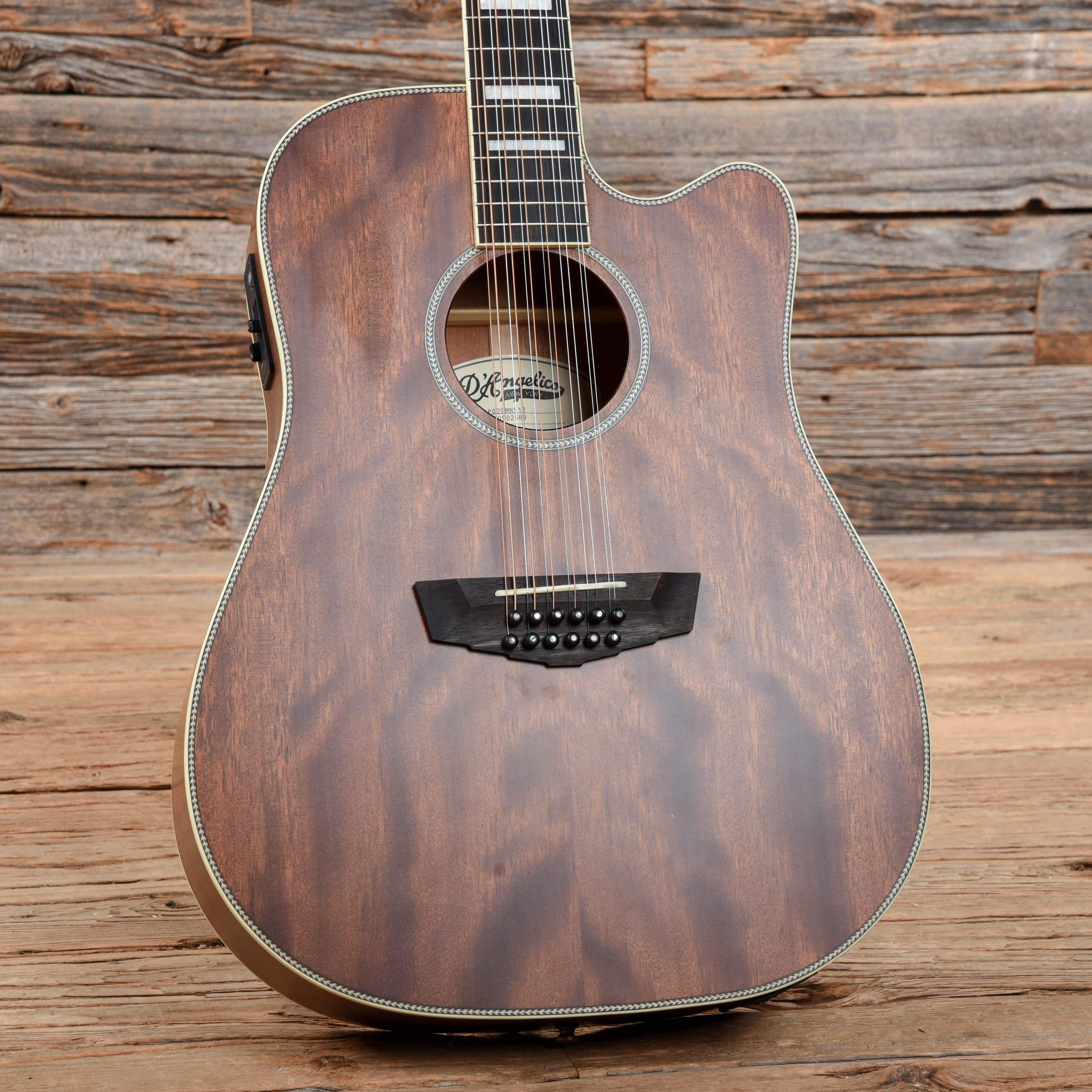 D'Angelico Premier Fulton 12-String Grand Auditorium Vintage Sunburst 2018 Acoustic Guitars / OM and Auditorium