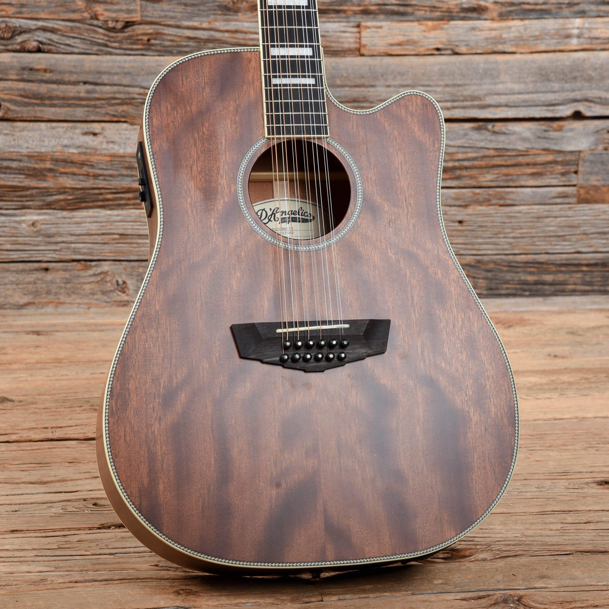 D'Angelico Premier Fulton 12-String Grand Auditorium Vintage Sunburst 2018 Acoustic Guitars / OM and Auditorium