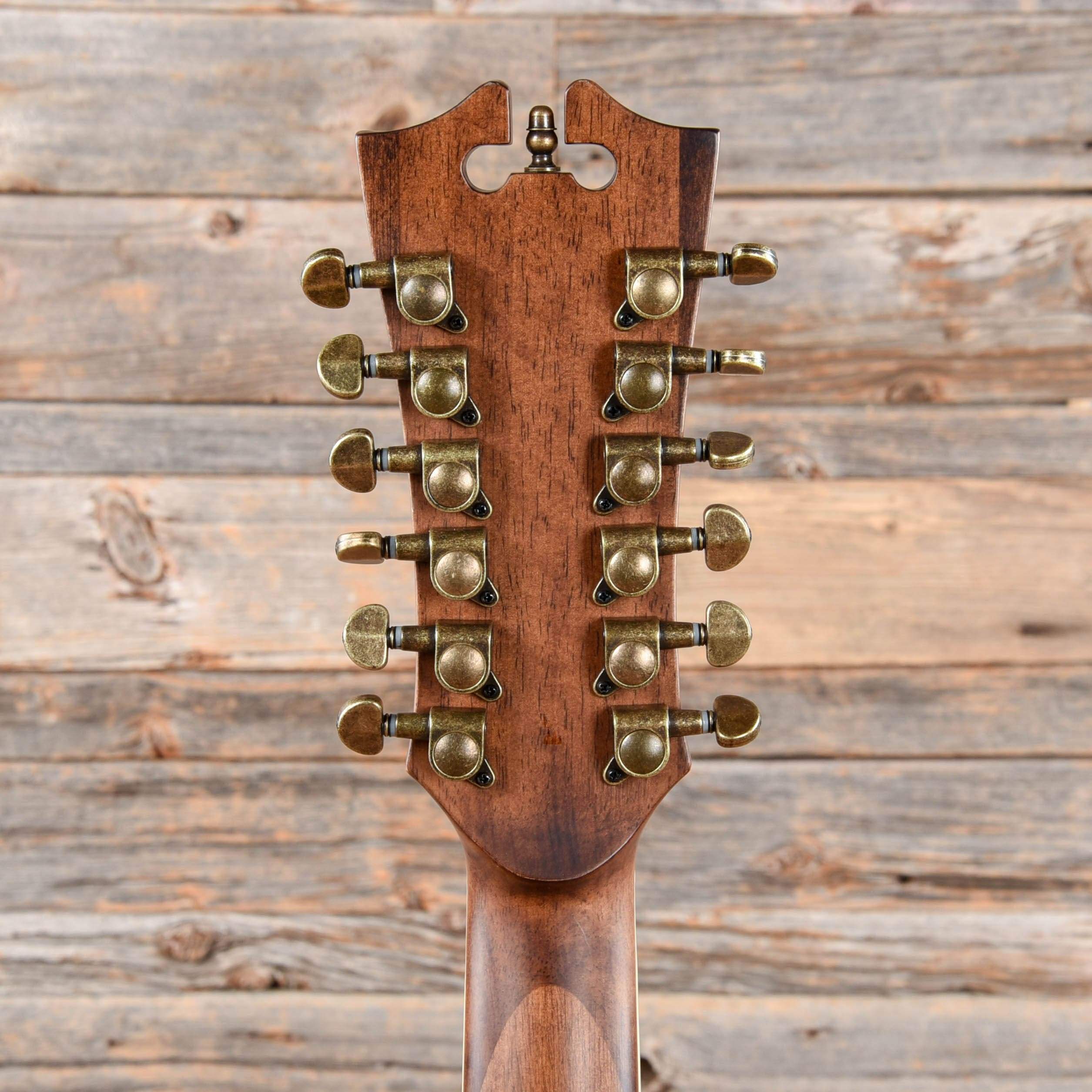 D'Angelico Premier Fulton 12-String Grand Auditorium Vintage Sunburst 2018 Acoustic Guitars / OM and Auditorium