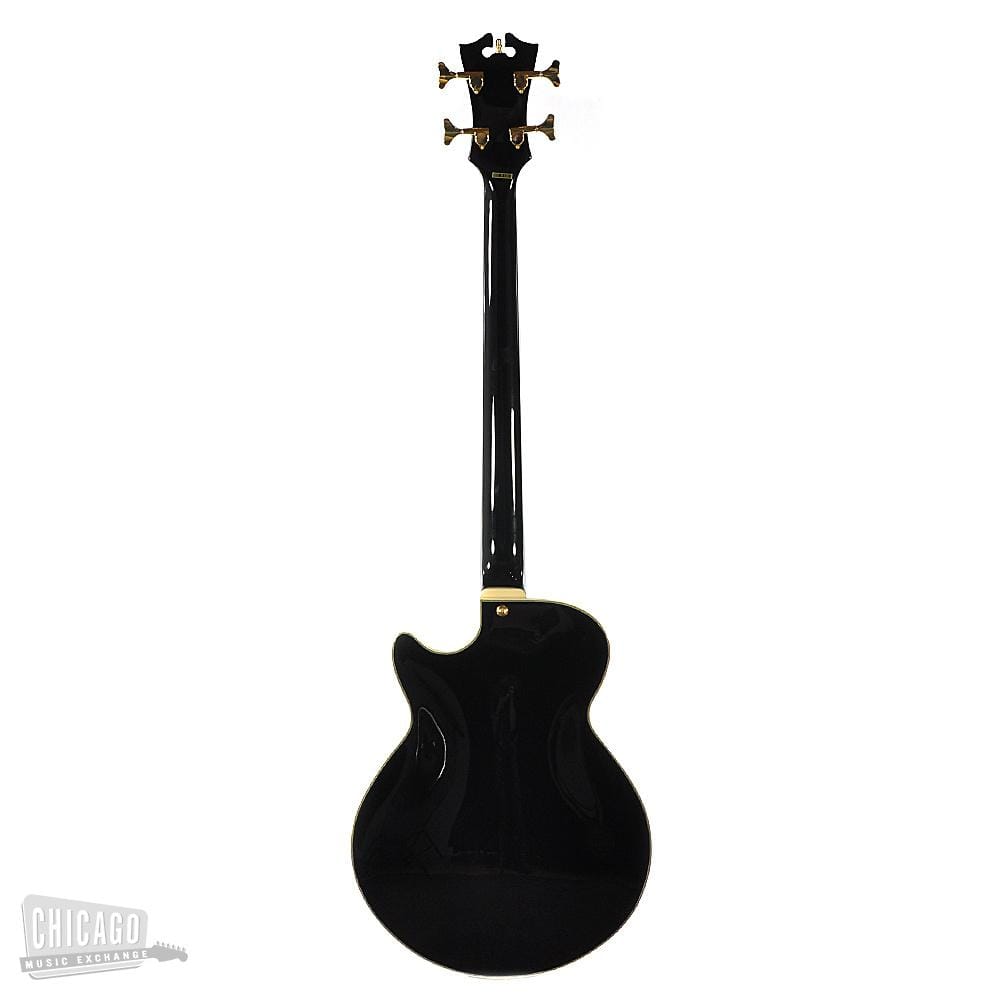 D'Angelico EX-Bass Black Bass Guitars / 4-String