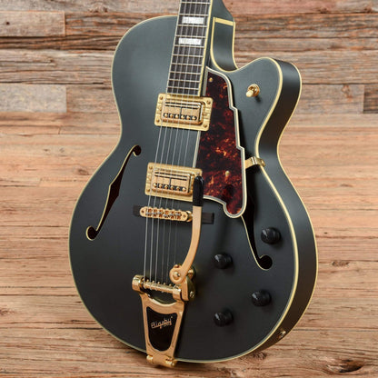 D'Angelico Deluxe 175 Matte Midnight 2017 Electric Guitars / Hollow Body