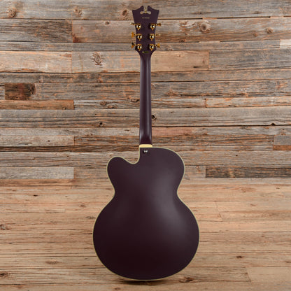 D'Angelico Deluxe EXL-1 Hollow Body Archtop Matte Plum 2017 Electric Guitars / Hollow Body